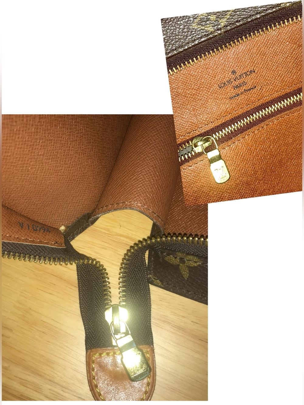 ✅LV BUNDLE LARGE BAG+LONG WALLET LOUIS VUITTON - Picture 6 of 16